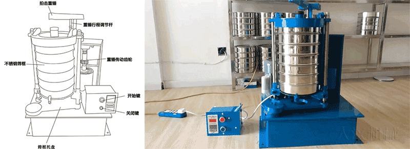 標準振篩機結(jié)構(gòu)圖